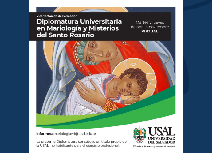 Diplomatura Universitaria en “Mariología y Misterios del Santo Rosario”