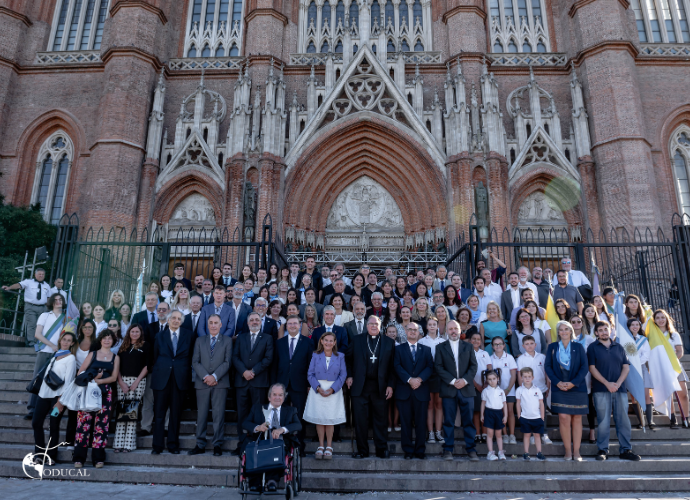 El presidente de ODUCAL participó de los actos por el aniversario de la Universidad Católica de La Plata