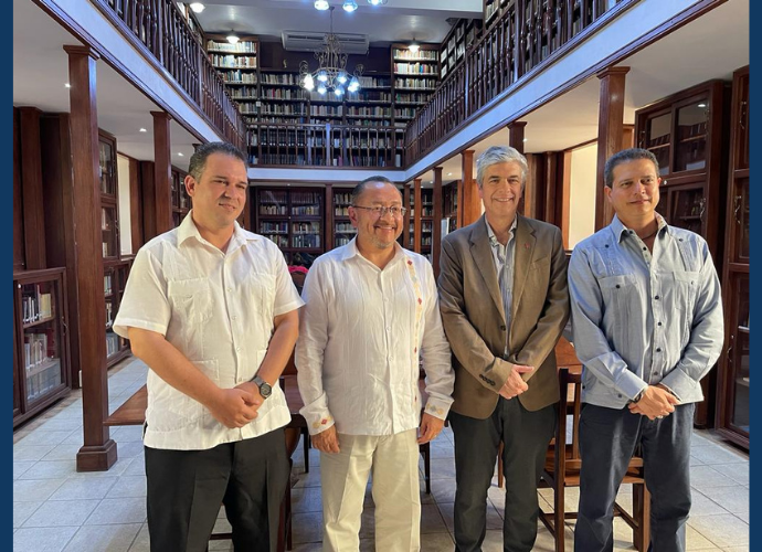 Visita al Instituto de Estudios Eclesiásticos Padre Félix Varela de La Habana