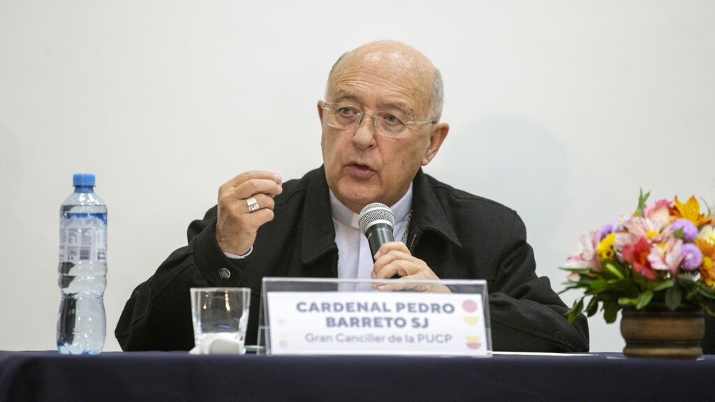 El Gran Canciller PUCP, Cardenal Pedro Barreto S.J., reflexionó sobre la Sinodalidad desde la Universidad