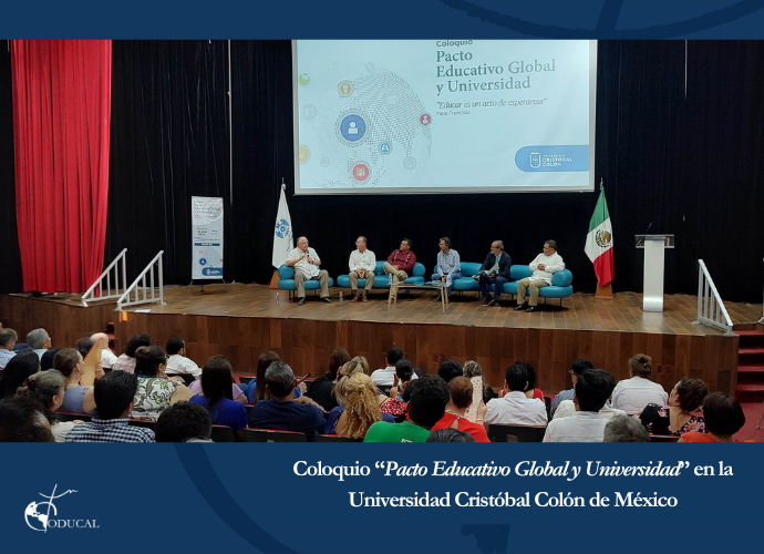 Coloquio “Pacto Educativo Global y Universidad” en la Universidad Cristóbal Colón de México