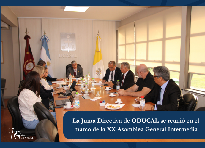 La Junta Directiva de ODUCAL se reunió en el marco de la XX Asamblea General Intermedia celebrada en la ciudad de Salta