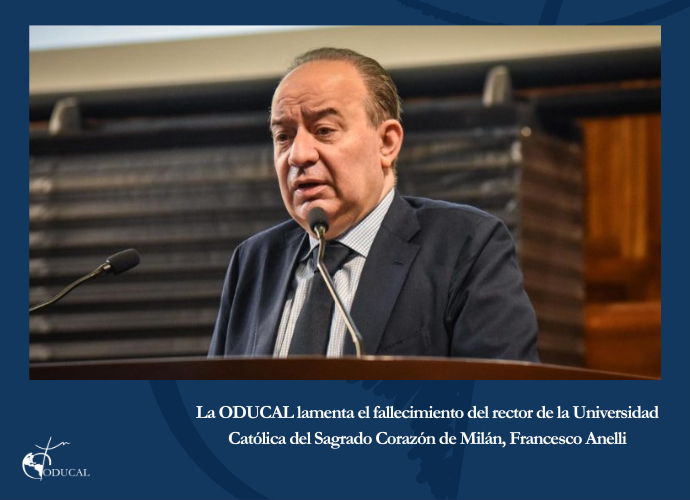 La ODUCAL lamenta el fallecimiento del rector de la Universidad Católica del Sagrado Corazón de Milán