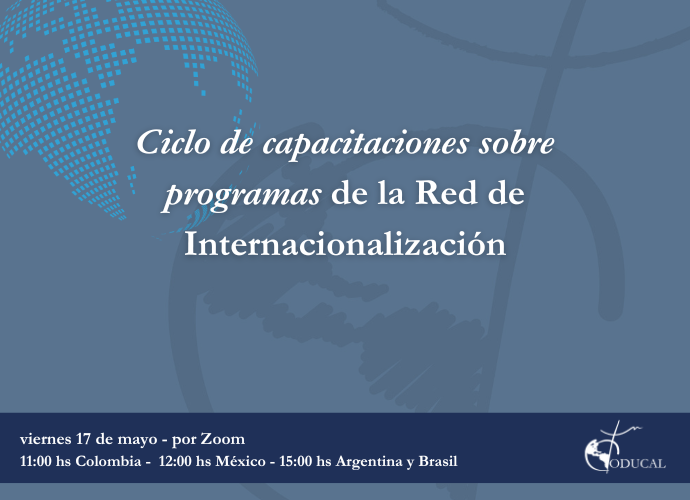 Ciclo de capacitaciones de la Red de Internacionalización