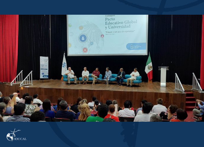 Coloquio “Pacto Educativo Global y Universidad” en la Universidad Cristóbal Colón de México